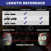 ExtreSpo Heavy Duty Jumper Cables, 0 Gauge 25 Feet 1000Amp