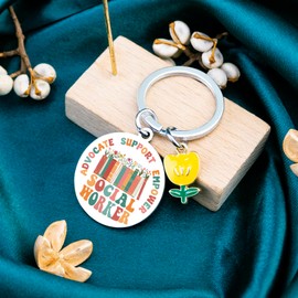 WXCATIM Social Worker Gifts For Women Thank You Appreciation Gift For School Hospital Community Worker Graduation Birthday Christmas Retirement Gift