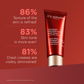 Clarins Super Restorative Decollete and Neck Concentrate, 2.5 Ounce