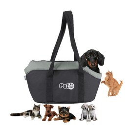 Winter Sling Dog Cat Carry Bag Adjustable Portable Dog Carrier Bag Widened Thickened Transport Bag Breathable Pet Bag Safety Belt Dog Bag Pet Outdoor