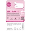 Bálsamo labial eos Natural Shea Birthday Cake – Hidratación 24h,