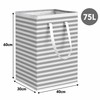 75L Foldable Laundry Basket for Clothes & Household Storage –