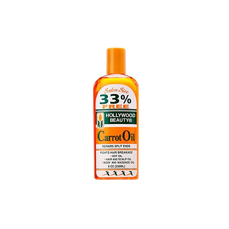 Hollywood Beauty Carrot Oil 8 oz.