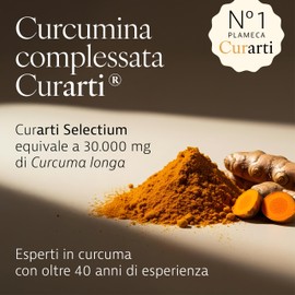 Plameca Curarti Selectium - Collagene idrolizzato con Magnesio, Vitamina C, Curcuma e Acido ialuronico - Integratore articolazioni - Collagene polvere - 300 gr