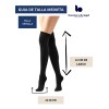 Calcetas Largas Medias Blanca /negra Moda Japonesa Kawaii