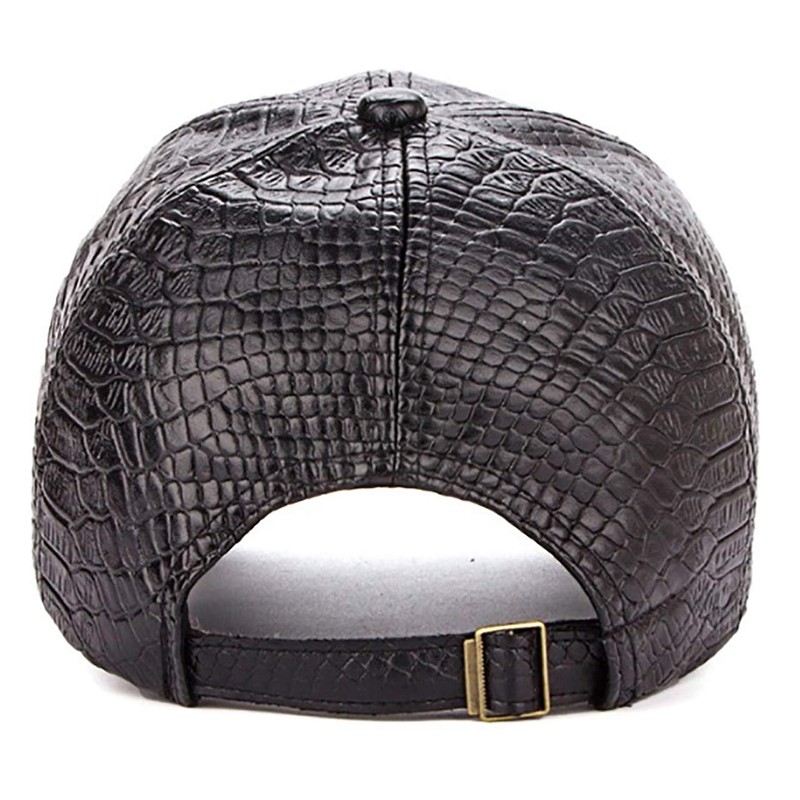 CHROME CRANE CB037 Men's Hat, Cap, Crocodile Crocodile Leather, Autumn/Winter,