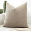 Artscope Set of 1 Boucle Cushion Covers, Plain Throw Cushion