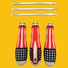 Screwdriver (3 PCS) 2 in 1 Adjustable Length, Reversible Dual