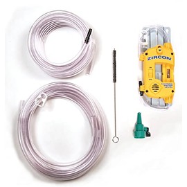 Zircon Electronic Water Level 25 Contractor Kit with 50 Ft Hose and Accessories, Yellow