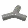 SPARES2GO Universal Pipe Tube Y Piece Drain Hose Connector and