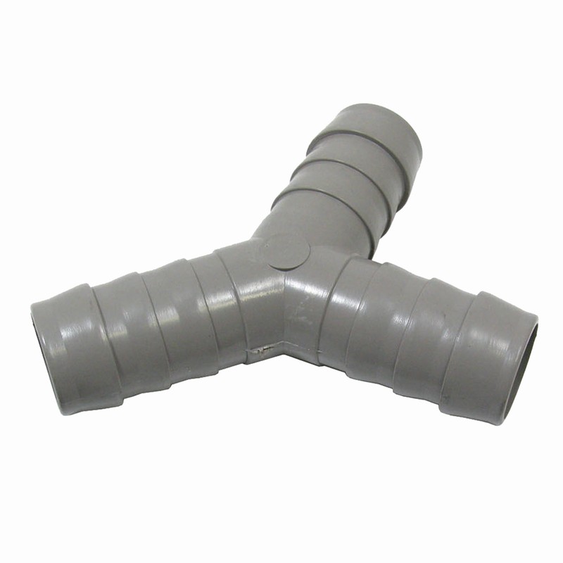SPARES2GO Universal Pipe Tube Y Piece Drain Hose Connector and