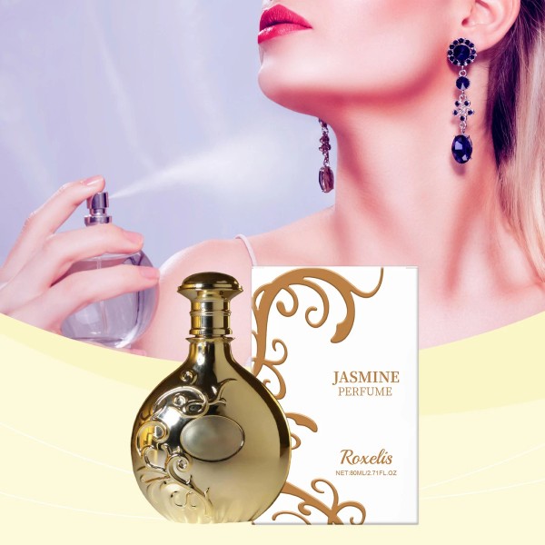 Unbranded Natural Jasmine & White Flowers Perfume - Fresh Romantic