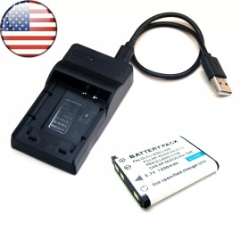 Unbranded Battery + USB Charger For Olympus Stylus 700 710 720 SW 725 SW 730 740 750 760