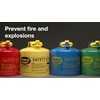 Eagle 5 Gallon Type I Red Safety Gas Can for
