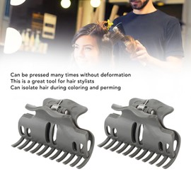 Hair Perm Insulation Clips 10pcs ABS Hair Curler Claw Clips Multipurpose Hair Roller Clips Heat Resistant Hot Roller Clips for Women Girls Hair Section Styling Hair Salon