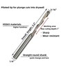 12 Pieces Drywall Cutting Tools 3/16 Inch Guide Point Cutting