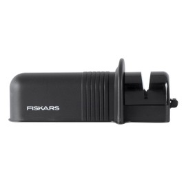 Fiskars 04570000900 Axe and Knife Sharpener, Black, 78616984J, 1