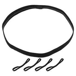 ibasenice Diadema Deportiva Elástica Antideslizante 5 Piezas Banda para El Cabello Que Absorbe El Sudor Ajuste Seguro para Correr Yoga Gimnasio Y Ejer