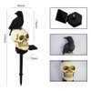 All Saint's Day Solar Powered Lights Skull Crow Pumpkin LED