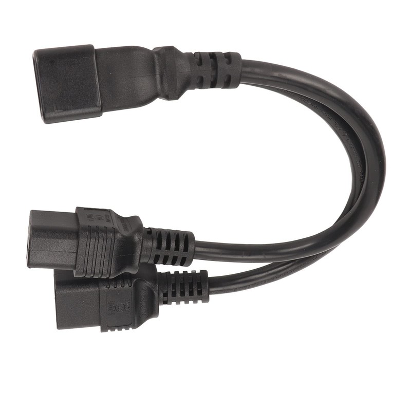 IEC320 C19 to C20 Cable, Dual IEC320-C19 Female to IEC320-C20