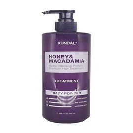 Kundal Honey & Macadamia Hair Treatment Baby Powder, 1.058L, / 쿤달 허니 앤 마카다미아 헤어 트리트먼트 베이비파우더, 1.058L,