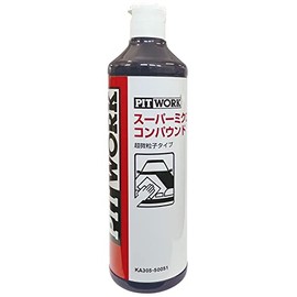 PITWORK KA305-50051 Ultra Fine Particle Compound, Super Micro Compound, 16.9 fl oz (500 ml)