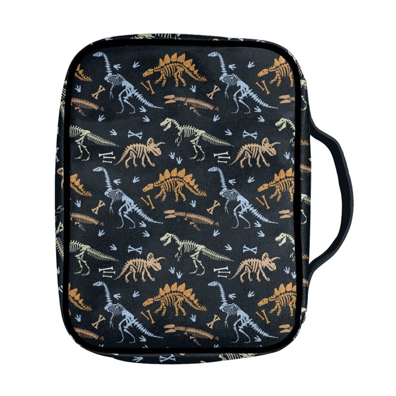 Coldinair Dinosaur Print Bible Cover for Kids Boys,Portable Carrying Book