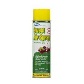 ComStar Sweet Air Spray, Odor Neutralizer Spray With Strong But Pleasant Cherry Scent, Works Fast to Eliminate Unwanted Fuel, Garbage, HVAC Odors, Made In USA, 16 Ounces Aerosol (60-520)