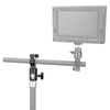CAMVATE 16mm Light Stand Head with 15mm Single Rod Holder