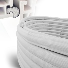 Ante Bellum Q-Lon Draught Excluder Window Sealing Tape - Insulating Window Seals Plastic Window Made of Foam - Durable, Weatherproof and Soundproof Solution for All Seasons - 25 m