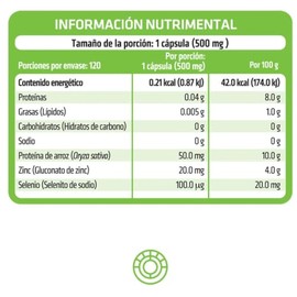 HEALTHADDICTION - Zinc + Selenio MAX - Suplemento Alimenticio con Minerales Esenciales - Apoyo Nutricional Diario - Cápsulas de 500 mg - Libre de Adit