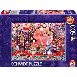 Schmidt Spiele 59712 Japanese Tea Ceremony Puzzle 500 Pieces Multi-Coloured