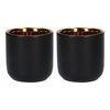 La Cafetière Double Walled Ceramic Espresso Mugs, Set of Two,