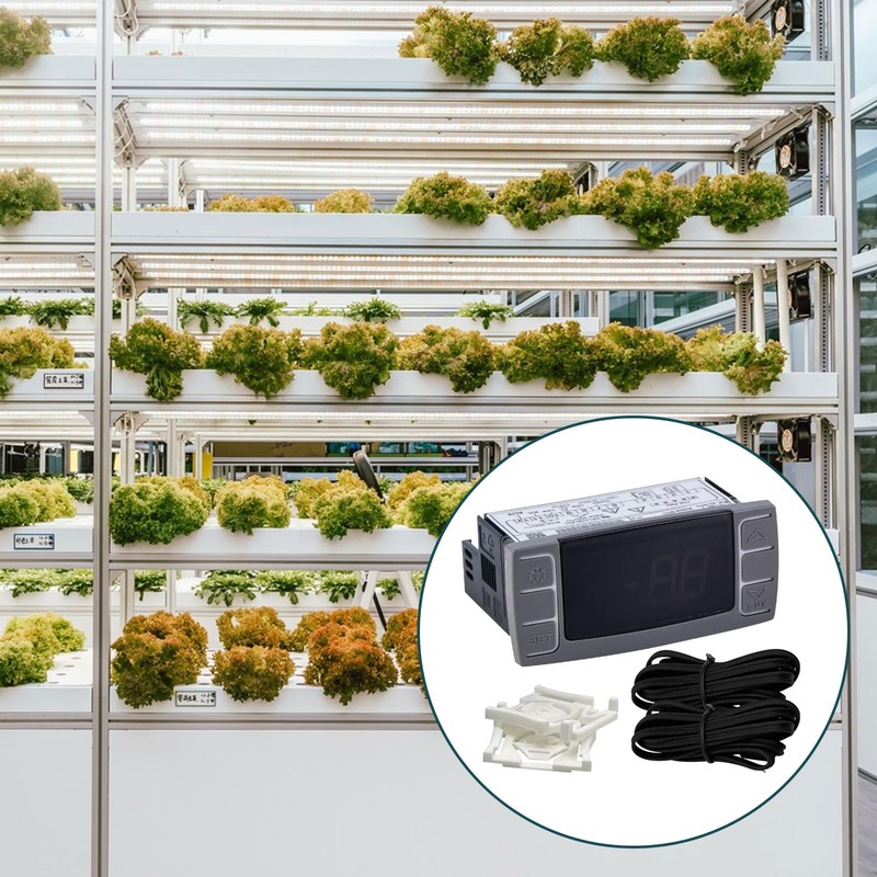 SYWAN XR06CX-4N1F1 Temperature Controller for 120V 50-60hz Commercial Refrigerators/Freezer, with