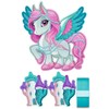 Ursus 9900001F Mini Baby Pegasus Decoration Set 4 Sheets of