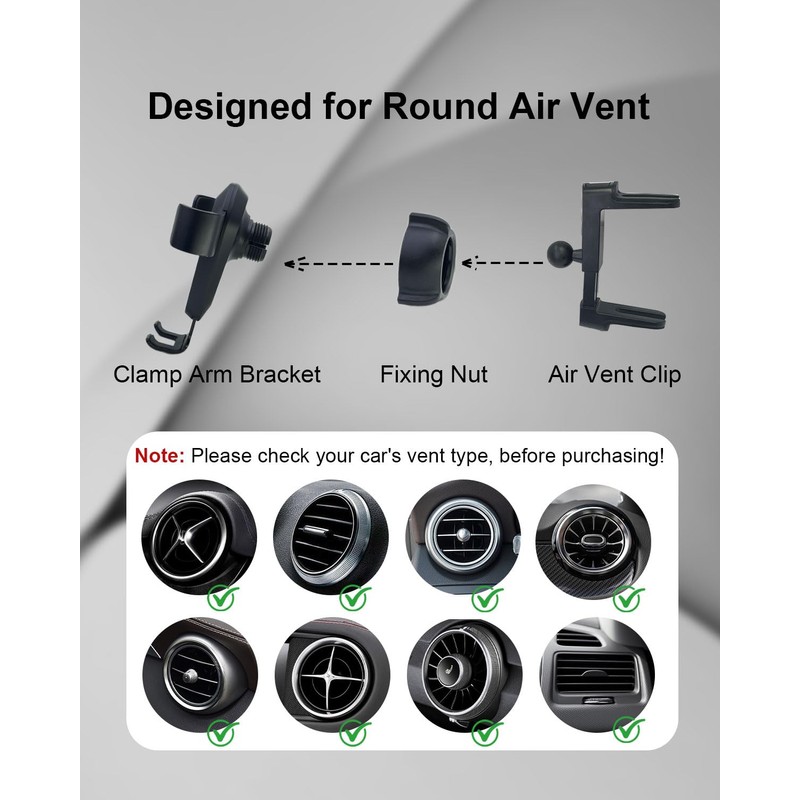 SEYUGOPTI Car Cell Phone Holder Mount for Ford F150 2009-2014