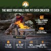Fireside Outdoor Portable Fire Pit for Camping Fire Pit 24