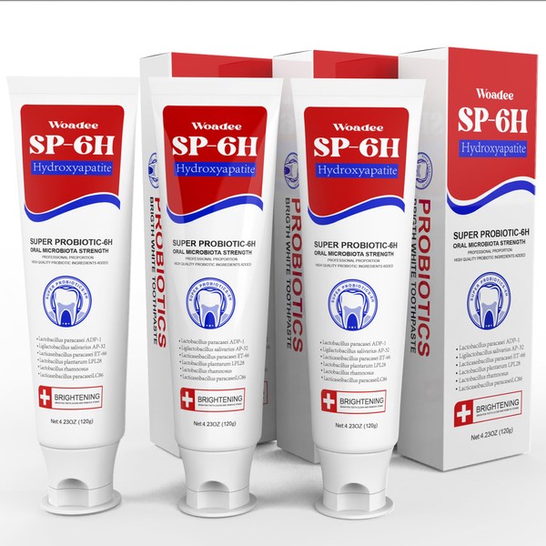 SP-6 Hydroxyapatite Probiotic Whitening Toothpaste, SP-6 Probiotic Whitening Toothpaste, 6