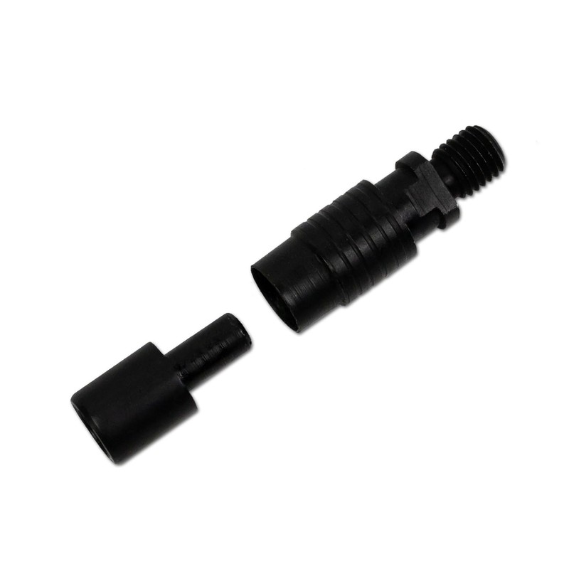Quick Release Adaptor Aluminium Black Quick Release for Bite Alarms