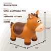 Bouncy Animals Hopper, Inflatable Bouncing Horse Hopper-Outdoor Indoor Jumping Bounce