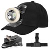 Lokilo Super Bright 1+6 LED Mining Headlamp,Rechargeable Waterproof Headlight with