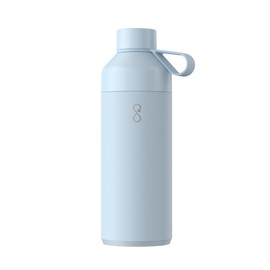 Ocean Bottle - Recycled Stainless Steel Bottle - Eco-Friendly & Reusable (Big 34 oz, Ice Blue)