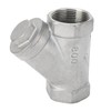 Y Strainer, 1‑1/4 Inch DN32 Thread Stainless Steel Y Shaped