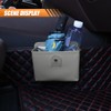 BDZMC Car Trash Can, Hanging Storage Container Dustbin, Foldable Garbage