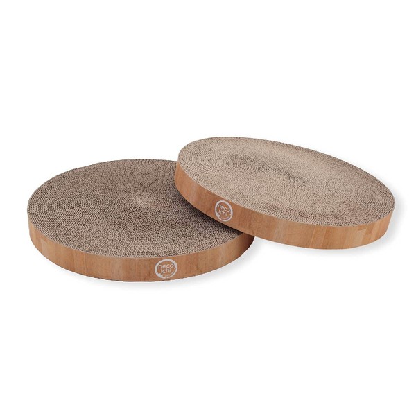 Necoichi Cat Scratcher Bowl Replacement for Indoor Cats - Cat