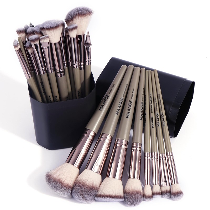 MAANGE Makeup Brush Set - 30 Pcs Make up Brushes