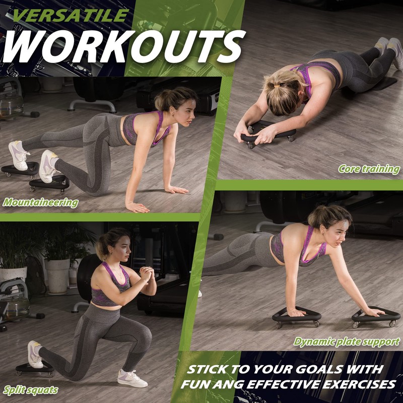BODY RHYTHM Abdominal & Core Coaster Strength Workout Trainer, Ab