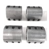 UTVDistribution Steel tube clamp 2" weldable bolt on roll cage