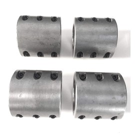UTVDistribution Steel tube clamp 2" weldable bolt on roll cage mounts 4 Complete clamps
