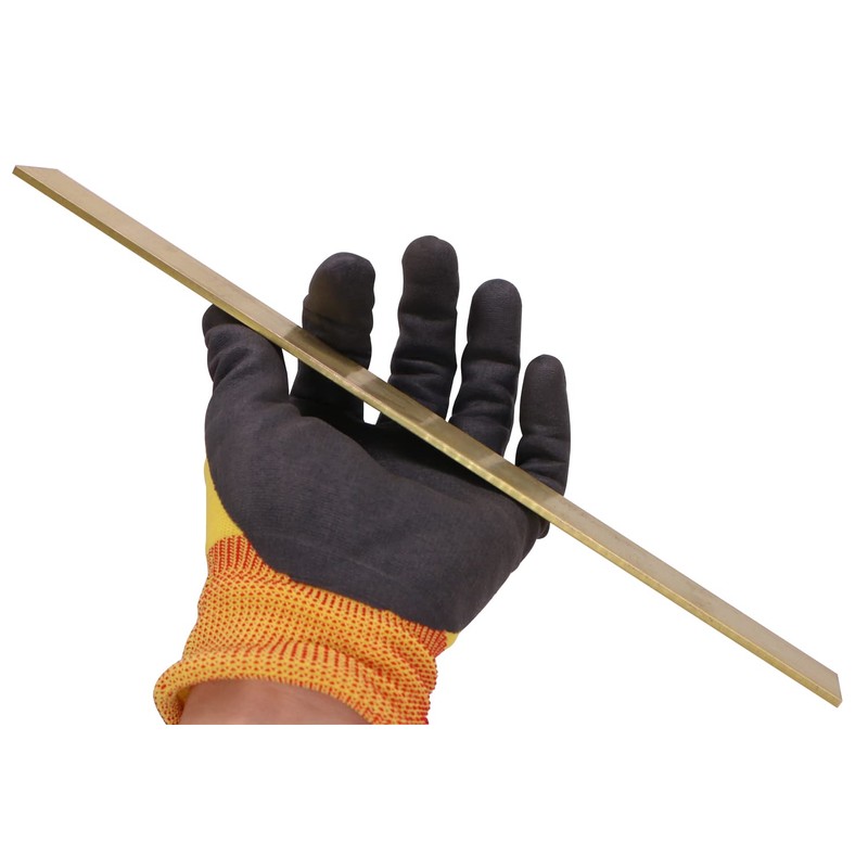 VERNUOS 1/8" x 1" C360 Brass Flat Bar 12" Long